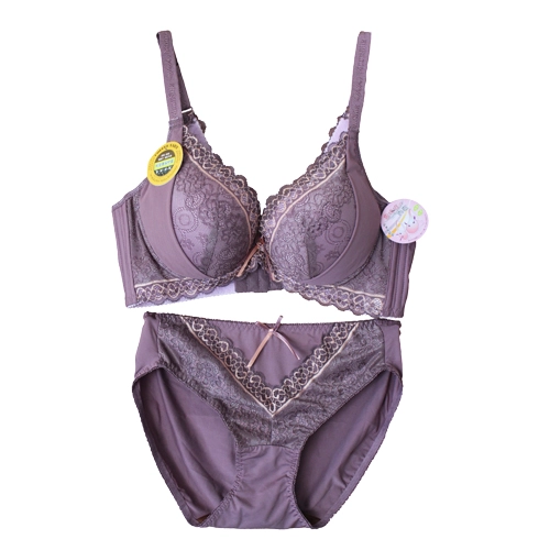 古典美背咖啡紗調整型內衣