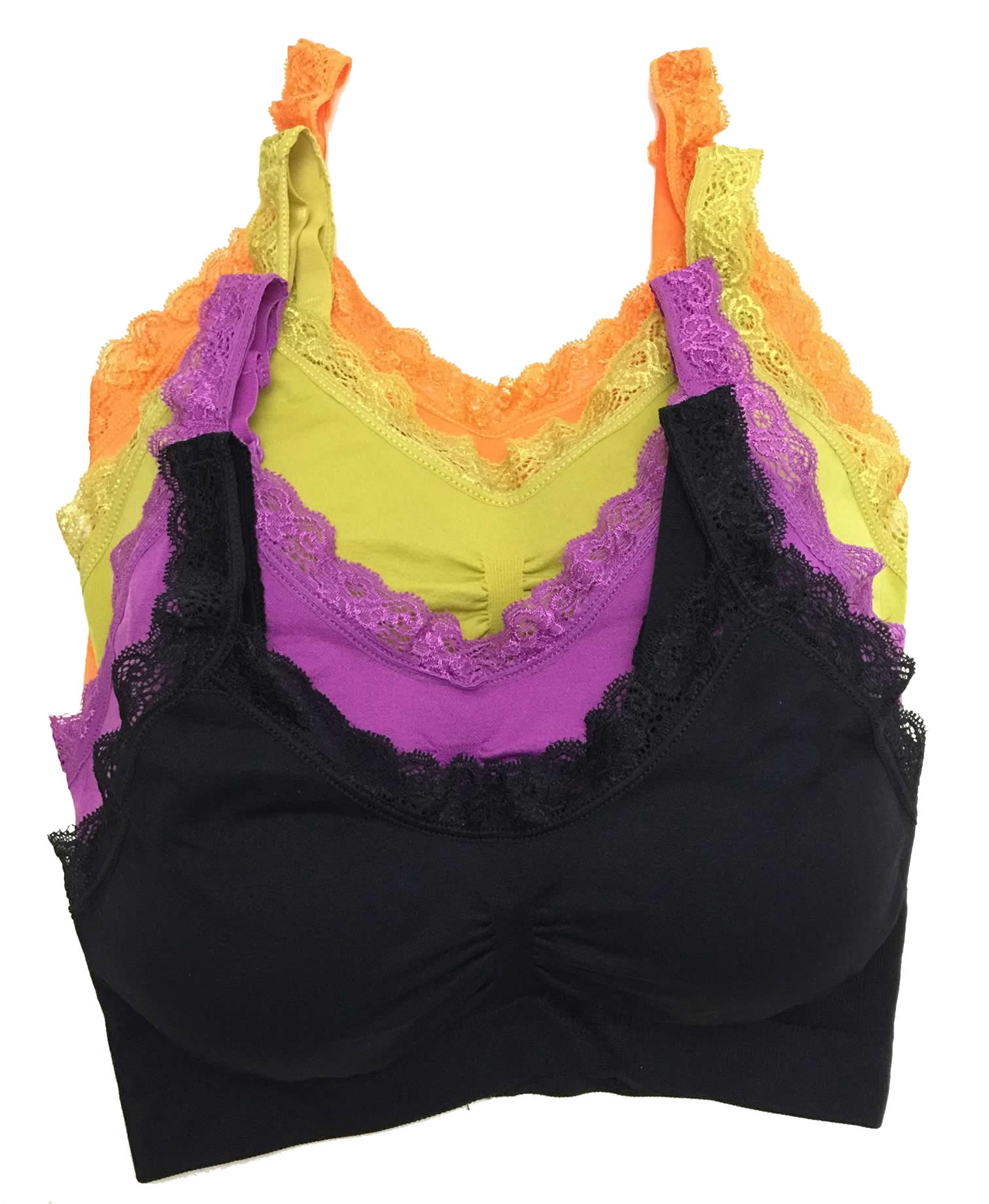 8-12團購VIP再95折，專利健康杯無鋼圈蕾絲吊帶可調式內衣4件組