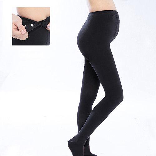 Italy   200D孕婦防靜脈曲張彈性襪，西德棉，排扣設計，不透膚