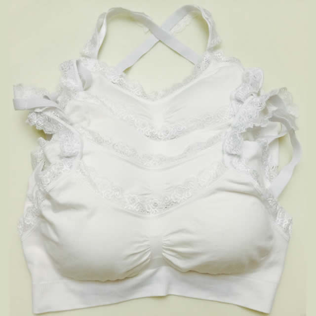8-12團購VIP再95折，專利健康杯無鋼圈蕾絲吊帶可調式內衣4件組