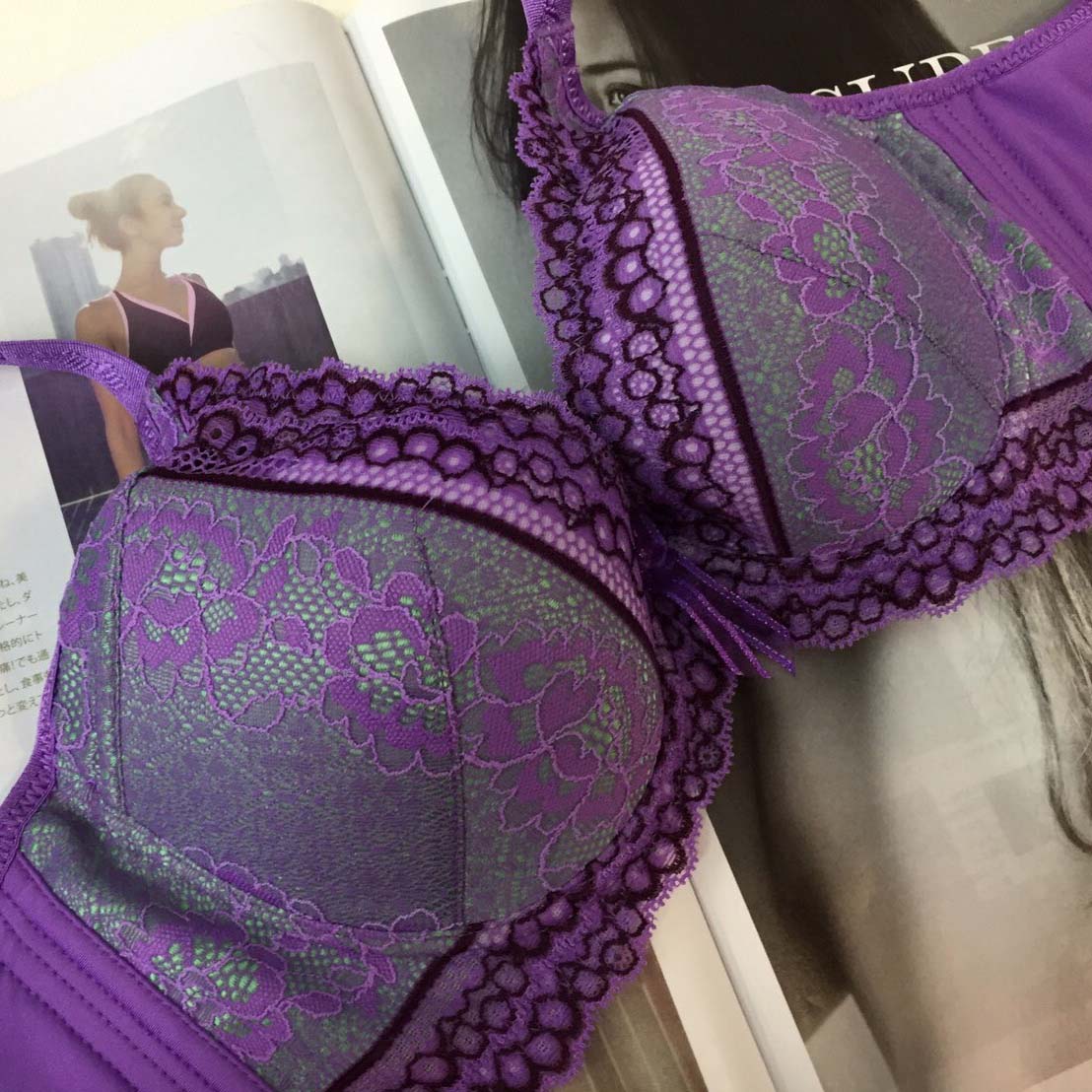 紫醉情迷 咖啡紗調整型內衣