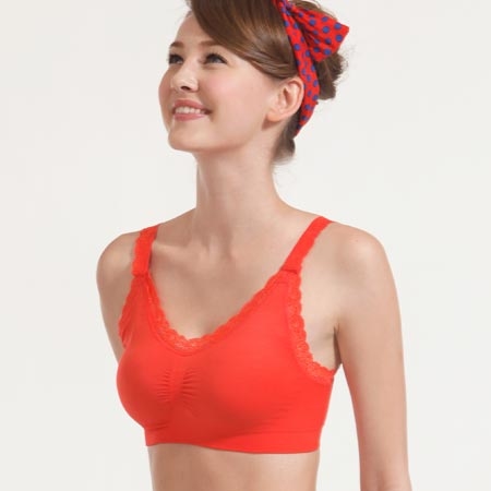 8-12團購VIP再95折，專利健康杯無鋼圈蕾絲吊帶可調式內衣4件組