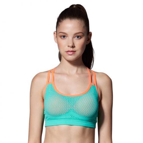 【 Mollifix 】 High profile A++dynamic plastic upgrade color blocking sports BRA - Old me bra