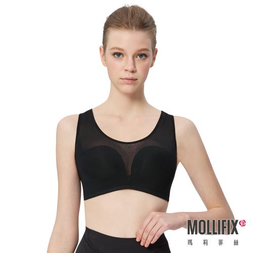 Mollifix Soft Armor without Steel Rim Chest BRA (Black)