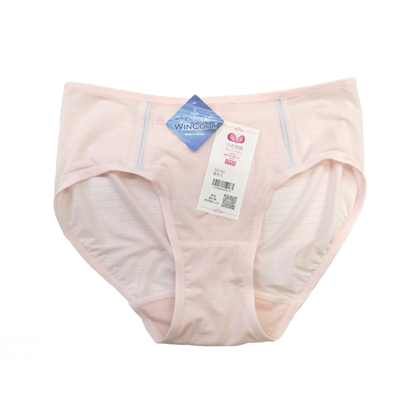 素面簡約時尚涼感紗調整型內衣配套內褲