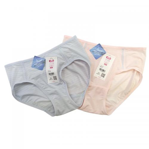 Plain, simple, fashionable, cool feeling yarn adjusted underwear with matching underwear