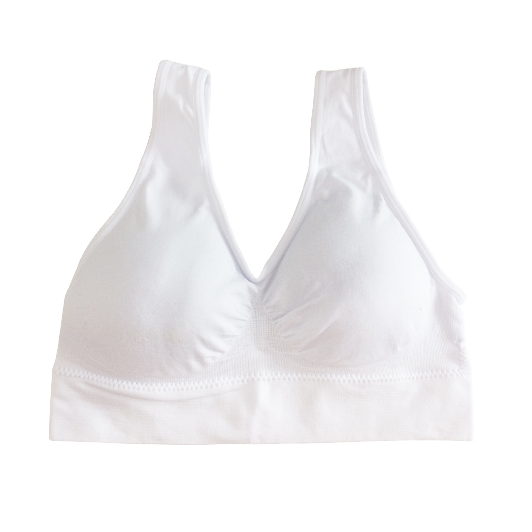 彈力棉無痕無鋼圈運動型防震深V内衣5色