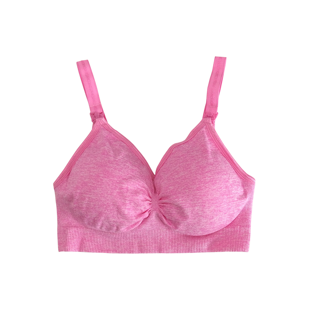 前開扣孕婦哺乳無痕内衣 3件組