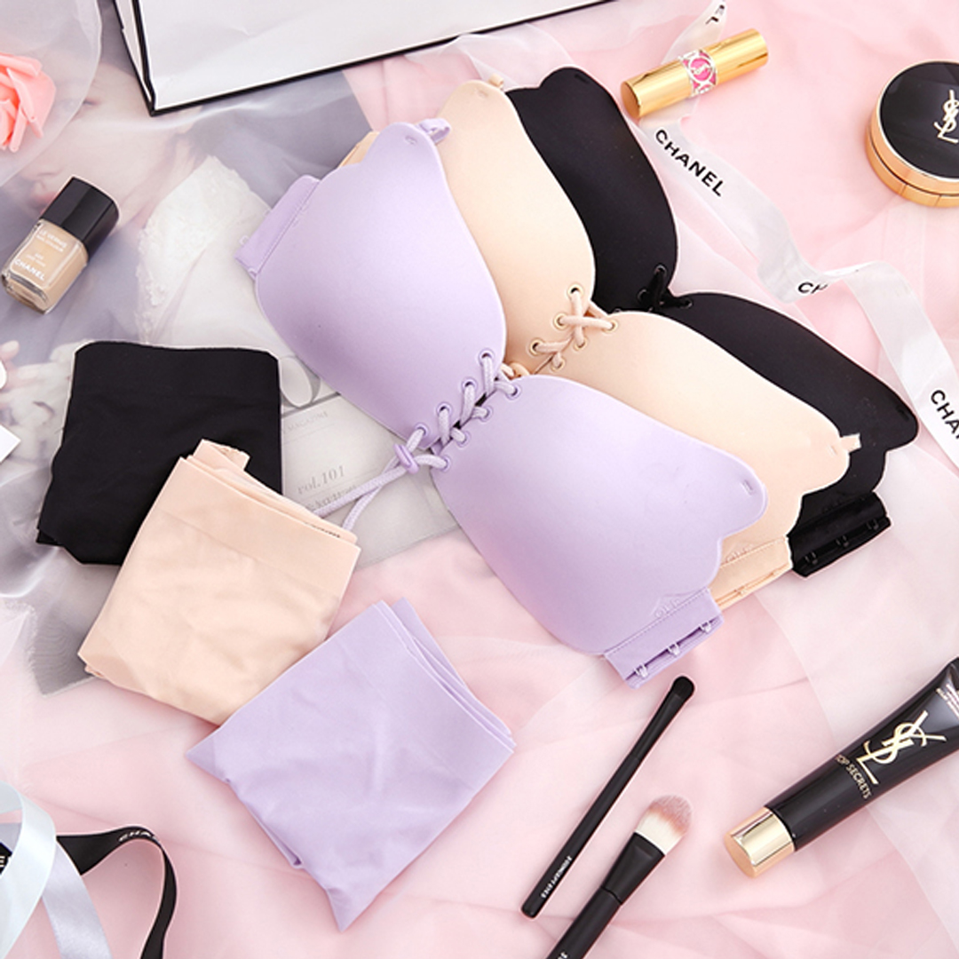 不黏身一拉即集中深溝立現內衣