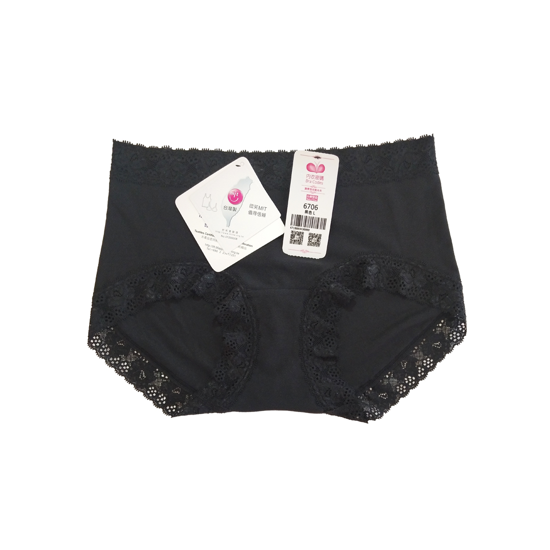 蜂巢網眼涼感奈米吸濕排汗纖維內褲