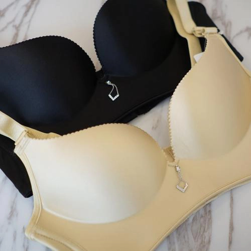 無鋼圈輕透氣一片式無痕修副乳內衣