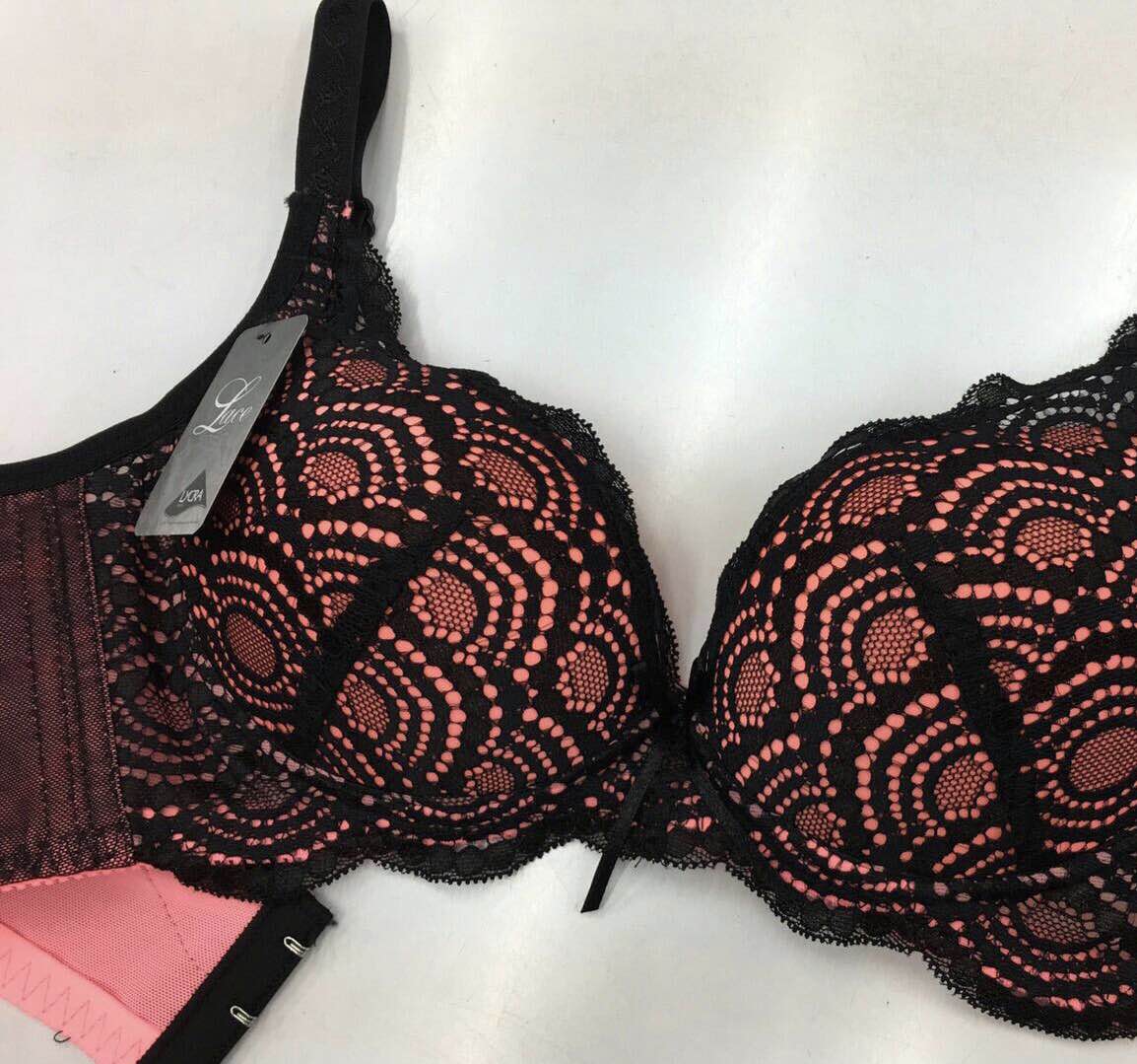 粉紅珊瑚無鋼圈機能內衣 - 無鋼圈