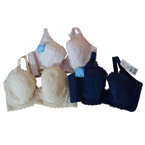 Super coverage. Super concentration. Breathable deep-cup adjustable undergarments - E, F, G cup size - Wire
