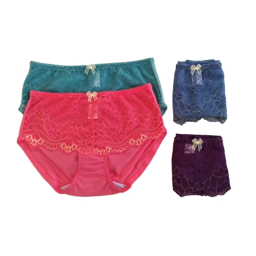 Rainbow Flower Bud Adjustable Underwear Matching Underwear