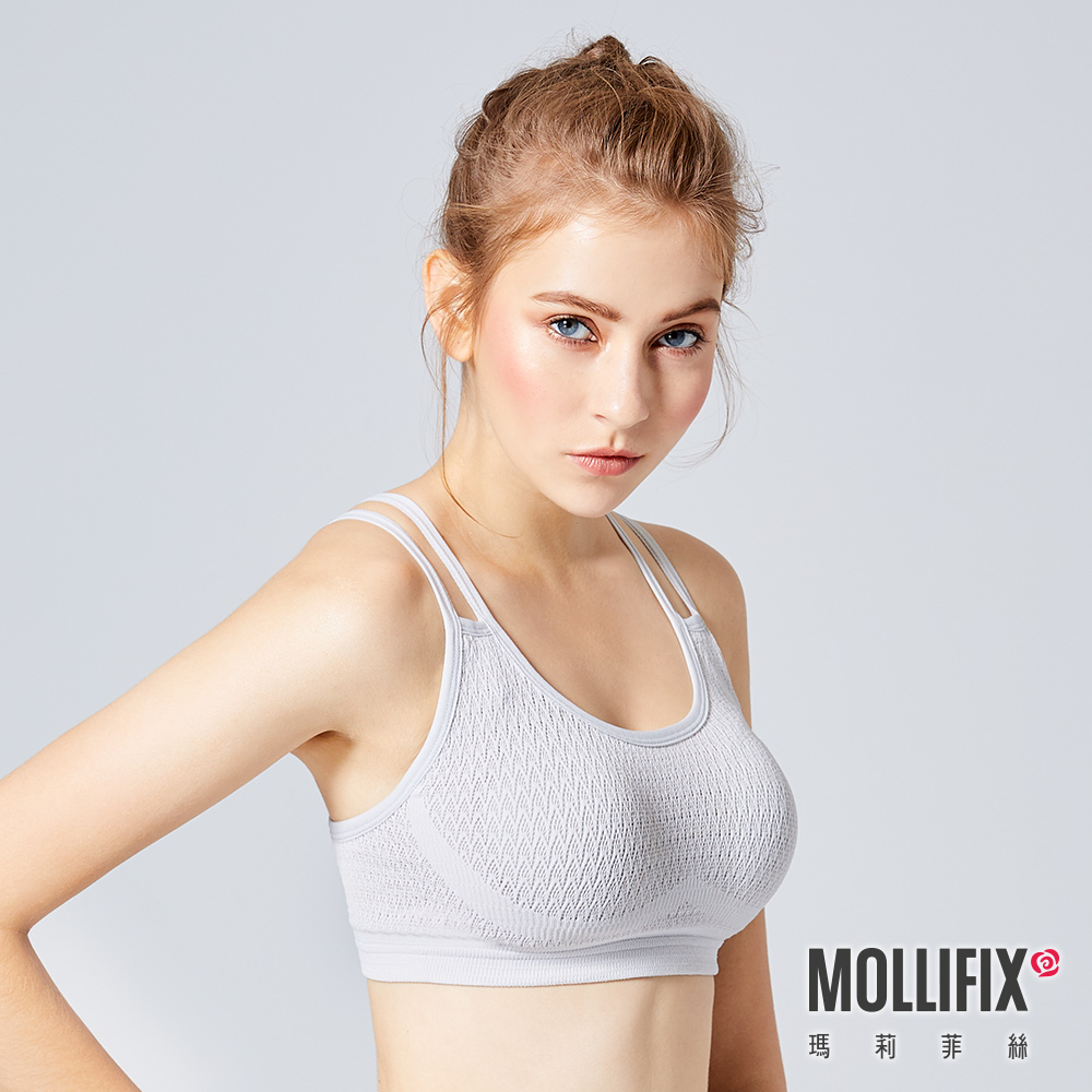 Mollifix瑪莉菲絲 高調A++動塑升級撞色運動BRA 新色到貨