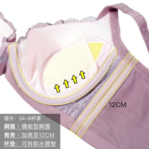 The gardenia flower rendezvous - the crescent-shaped groove encases the underwear