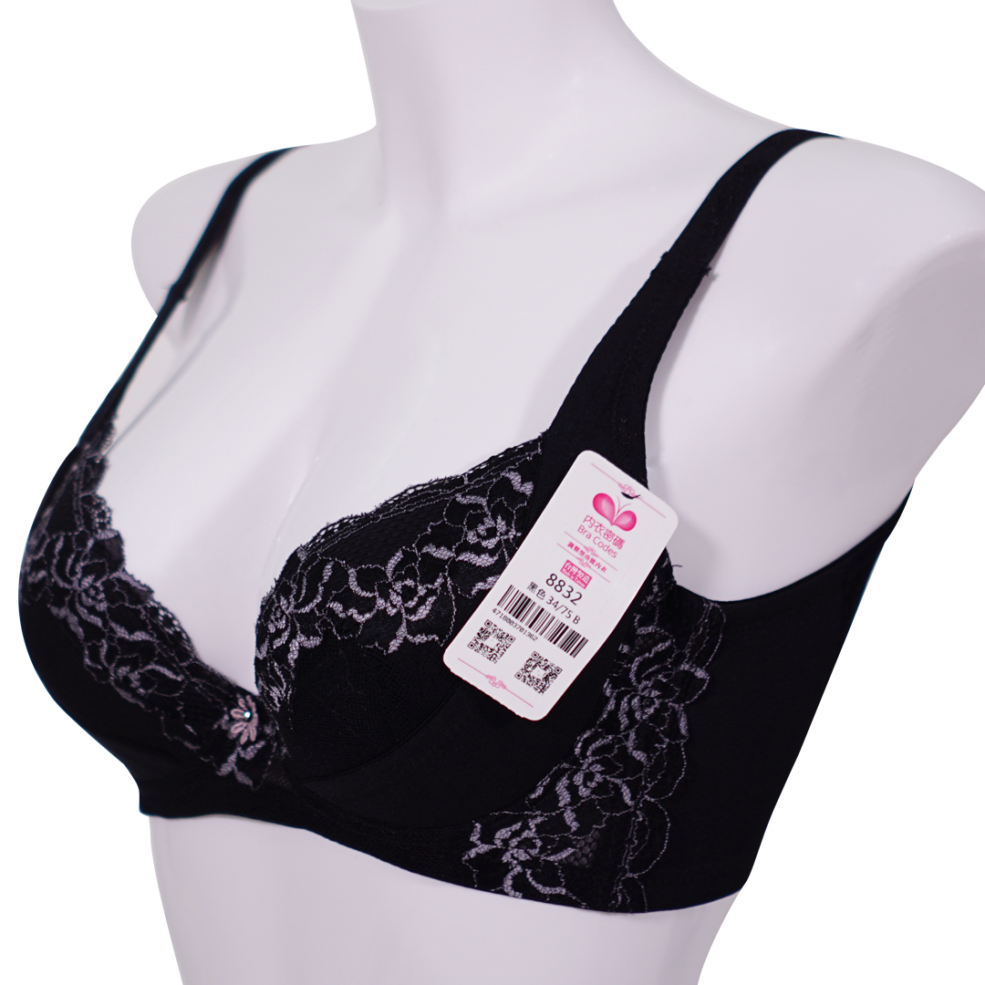 梔子花之約月牙深溝包覆內衣