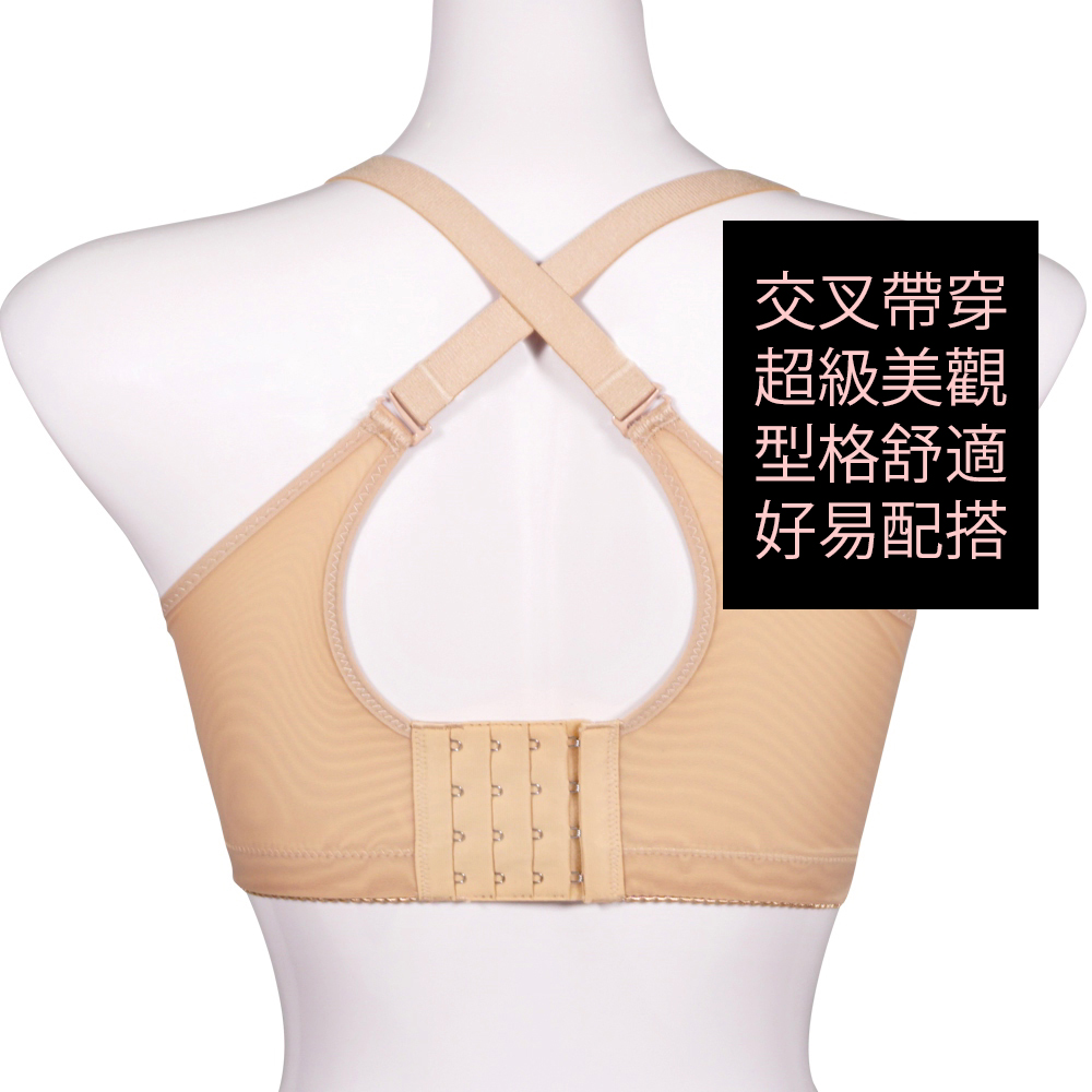 無鋼圈薄杯透氣大碼內衣