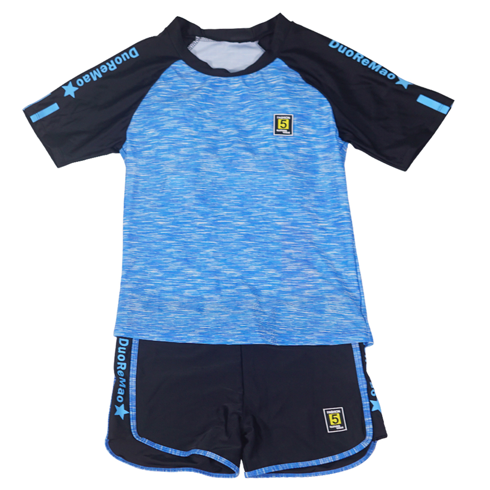 舒適修身分體運動款泳衣