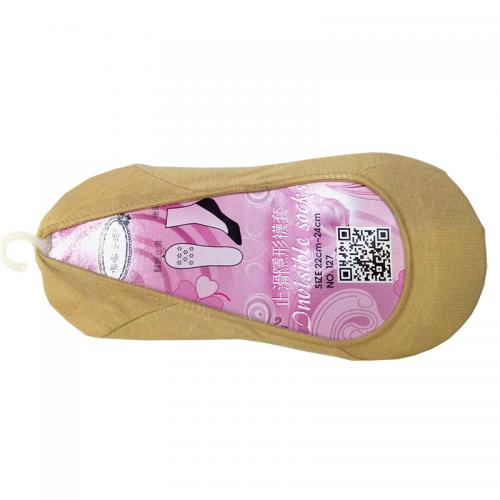Non marking side heel anti slip socks - for high heels