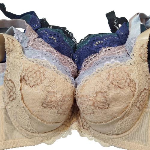 High-performance corrective lingerie with a deep V-shaped bust contour and a back that enhances posture. Includes C, D, and E covers.