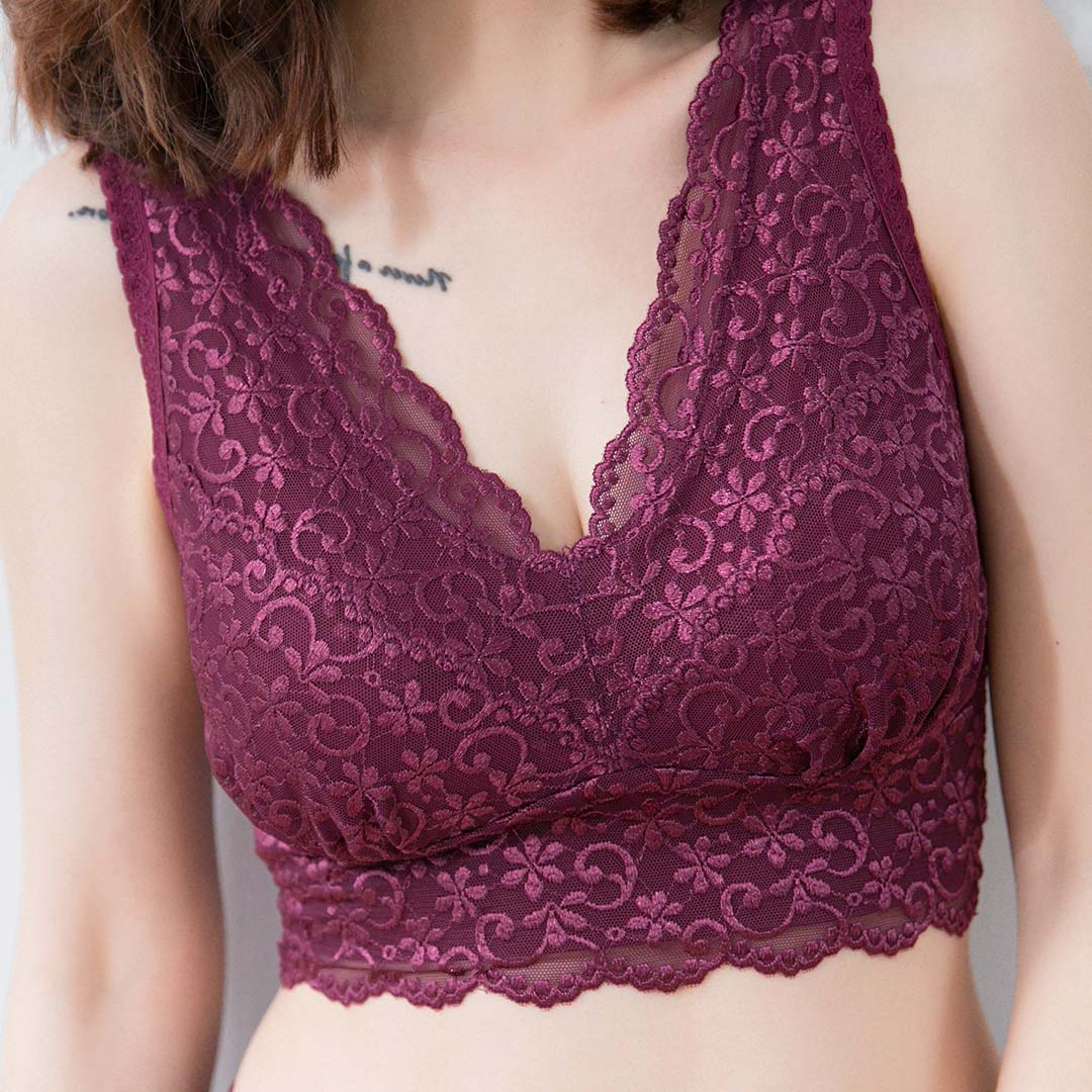 全罩杯寬肩款無鋼圈內衣