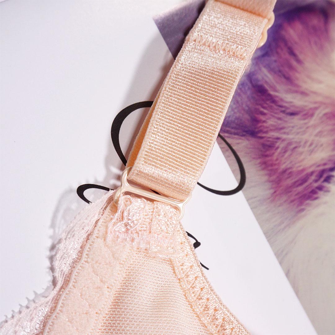 粉戀繁花無鋼圈提托內衣