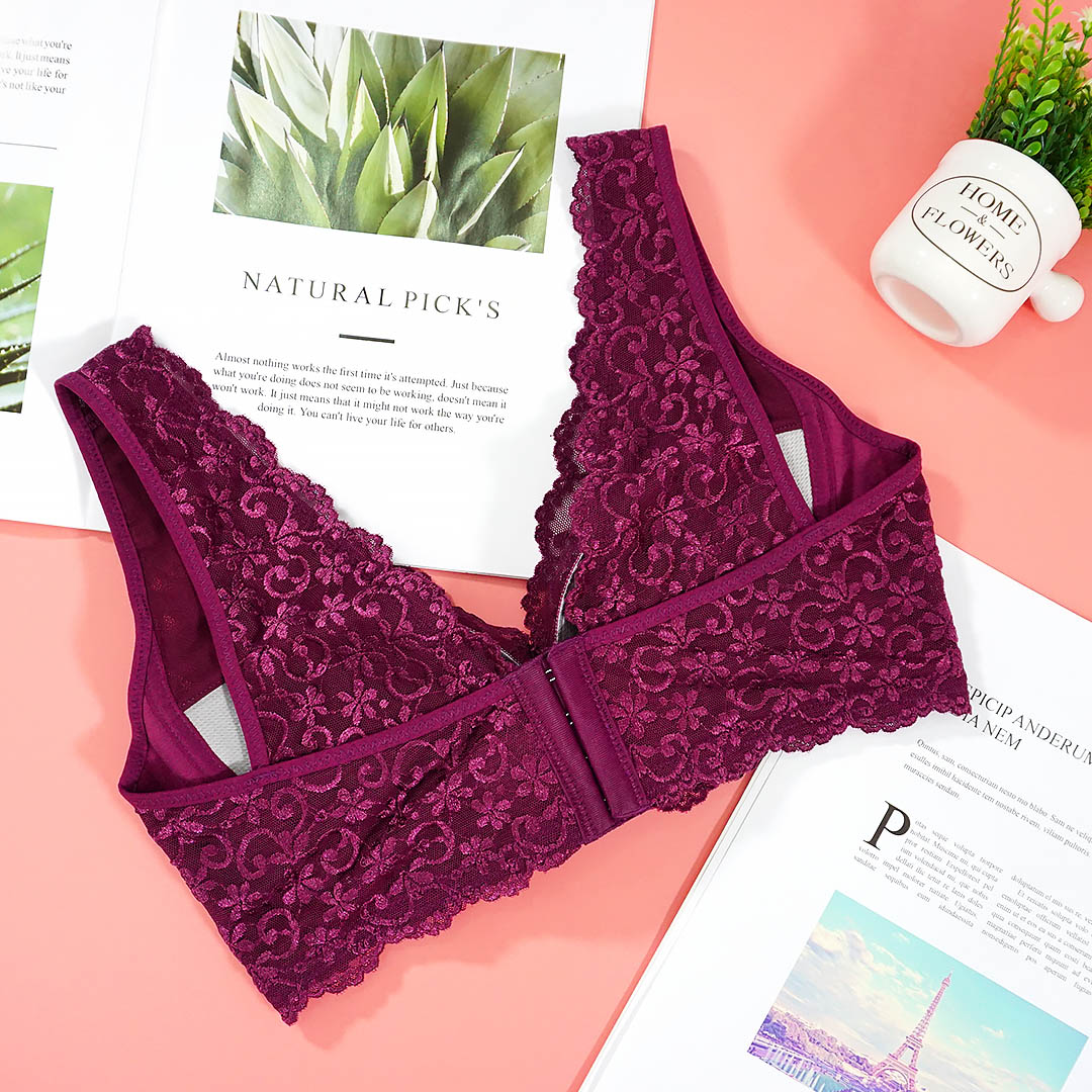 無鋼圈深呼吸系列-深V背心聚攏機能內衣