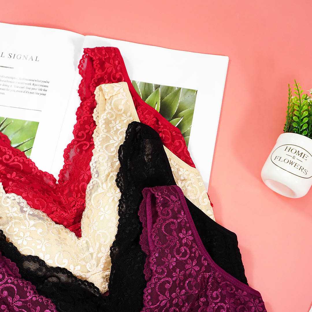 無鋼圈深呼吸系列-深V背心聚攏機能內衣