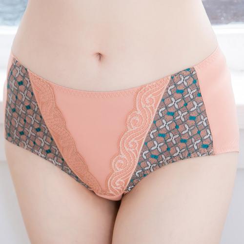Love Jumping Girl Color Contrasting Adjustable Underwear Matching Underwear