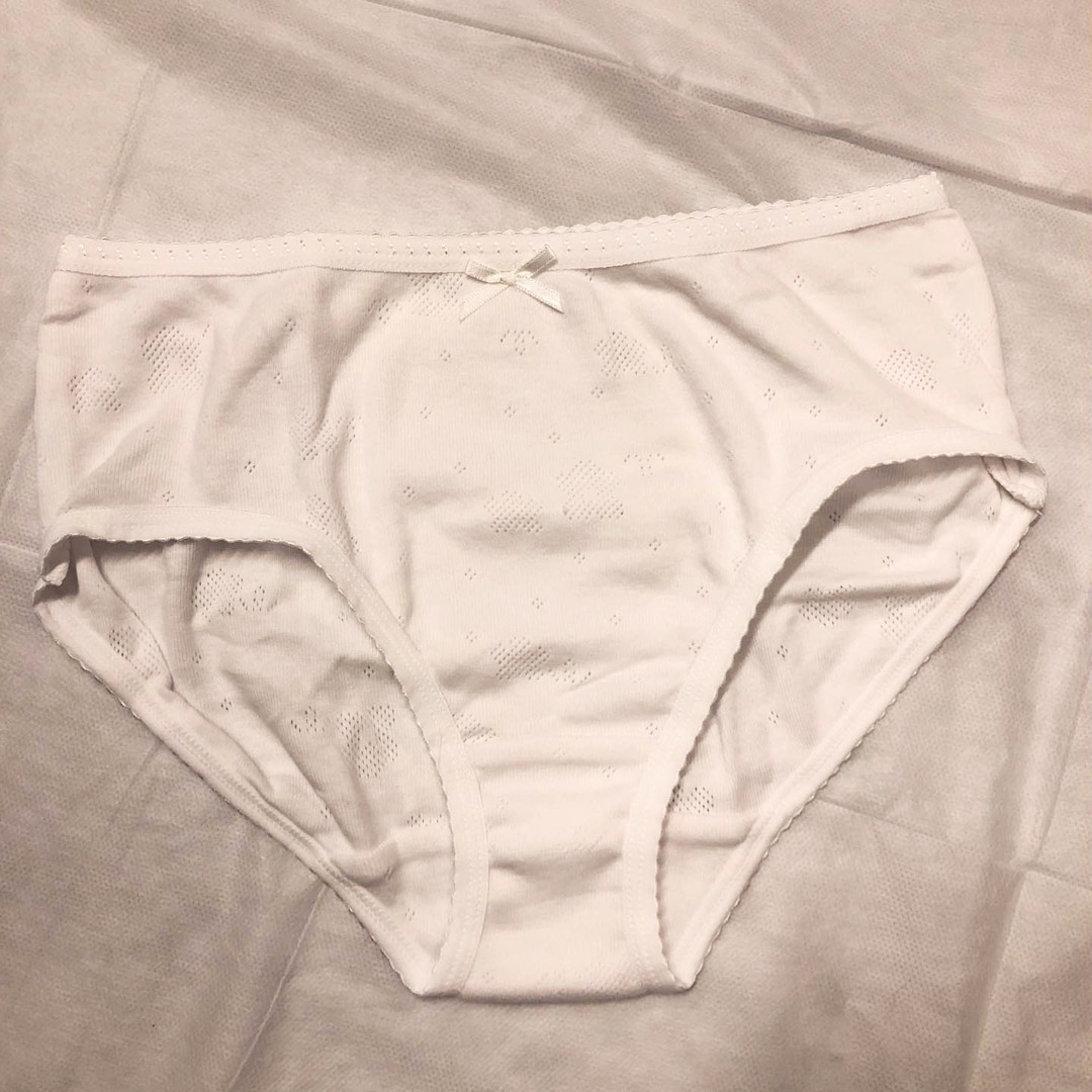 純棉可愛蝴蝶結少女三角褲