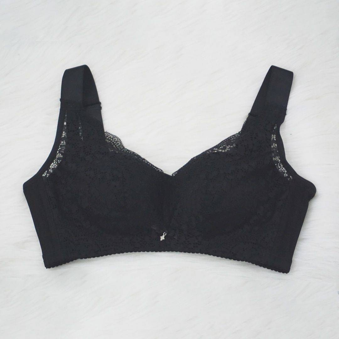 無鋼圈集中調整型聚攏上托性感蕾絲內衣(8-833)