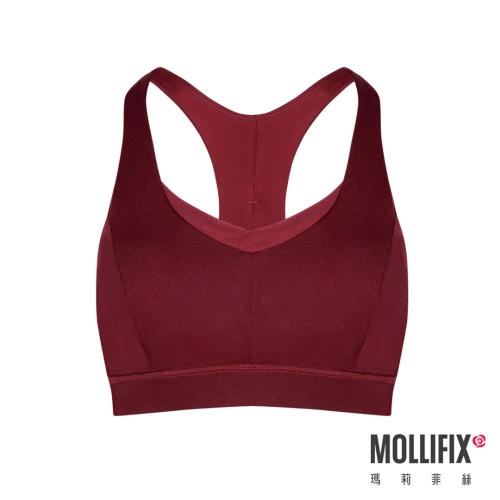 Mollifix MoveFree 協調律動運動BRA (酒紅色)