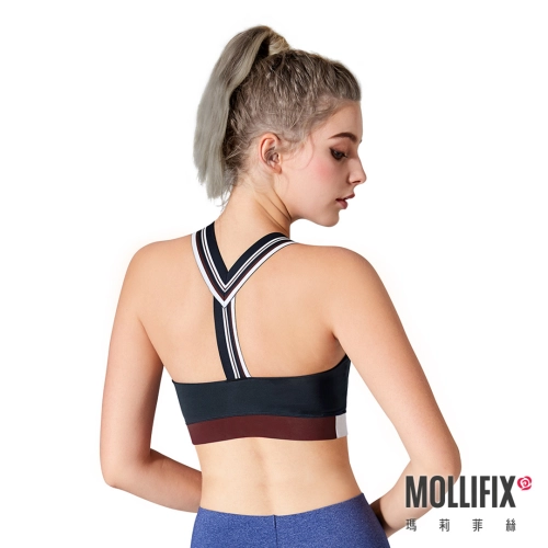 Mollifix MoveFree 學院風Y背運動BRA