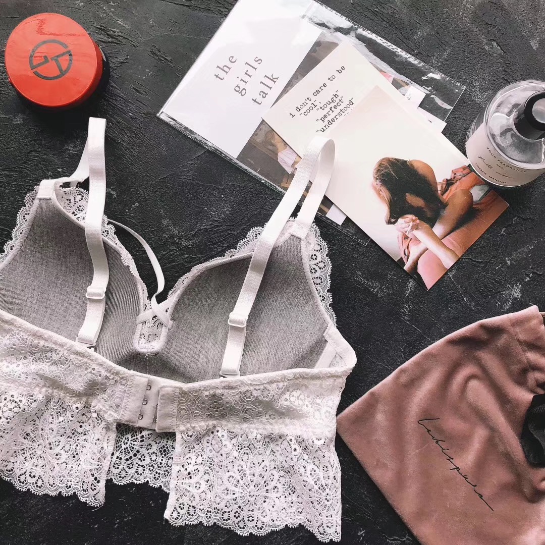 前交叉胃部美修性感無鋼圈內衣