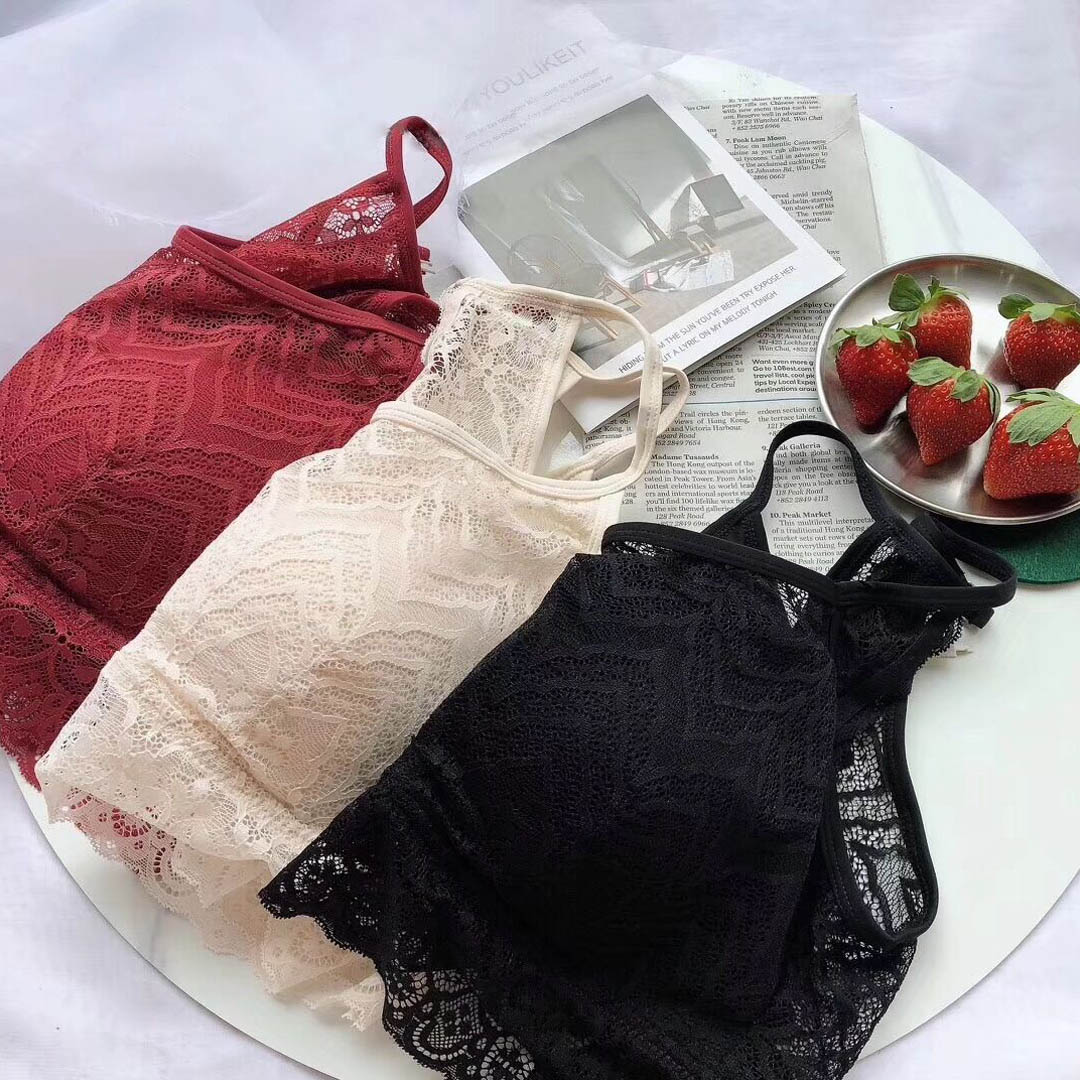 野性浪漫性感抹胸式舒適無痕無鋼圈內衣