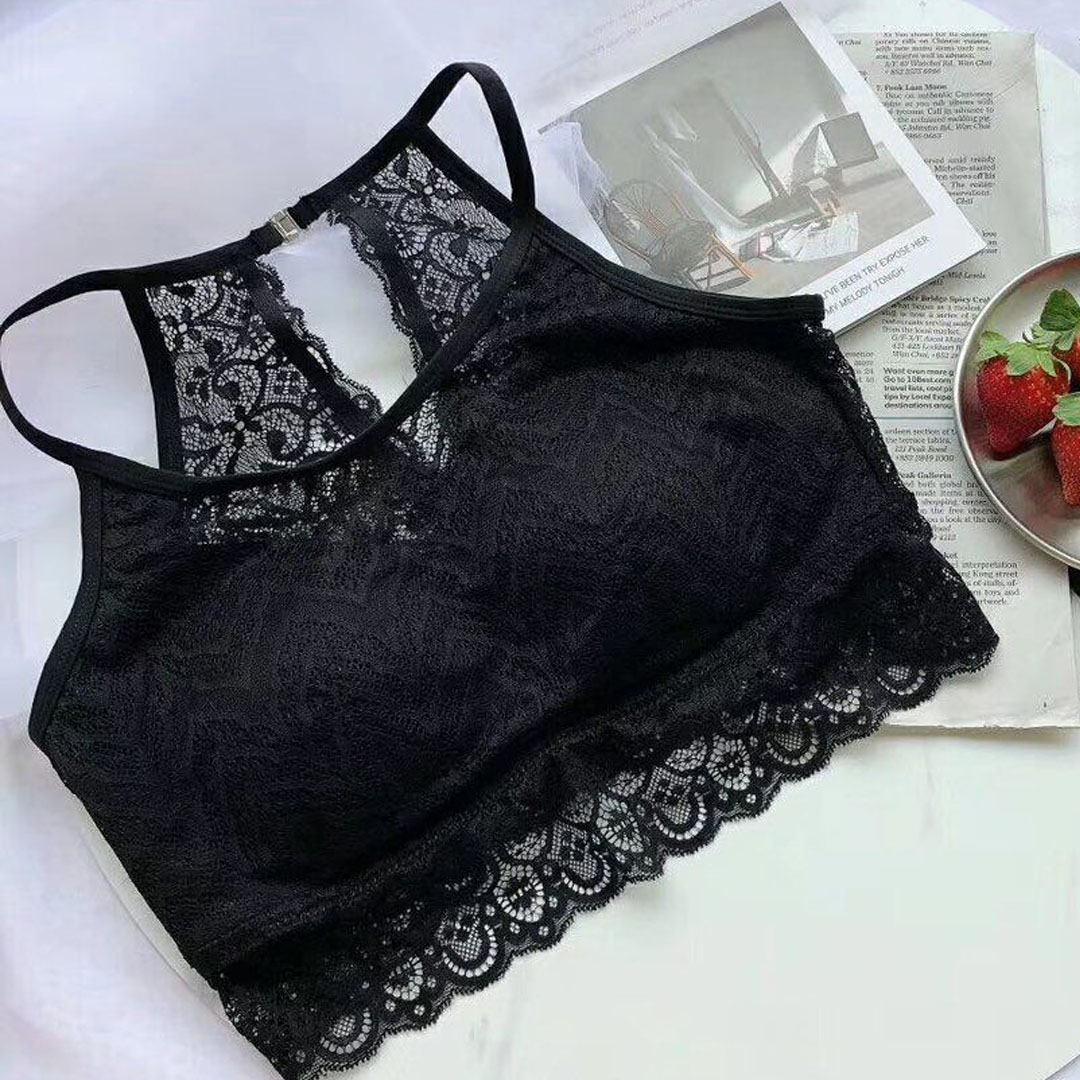 野性浪漫性感抹胸式舒適無痕無鋼圈內衣