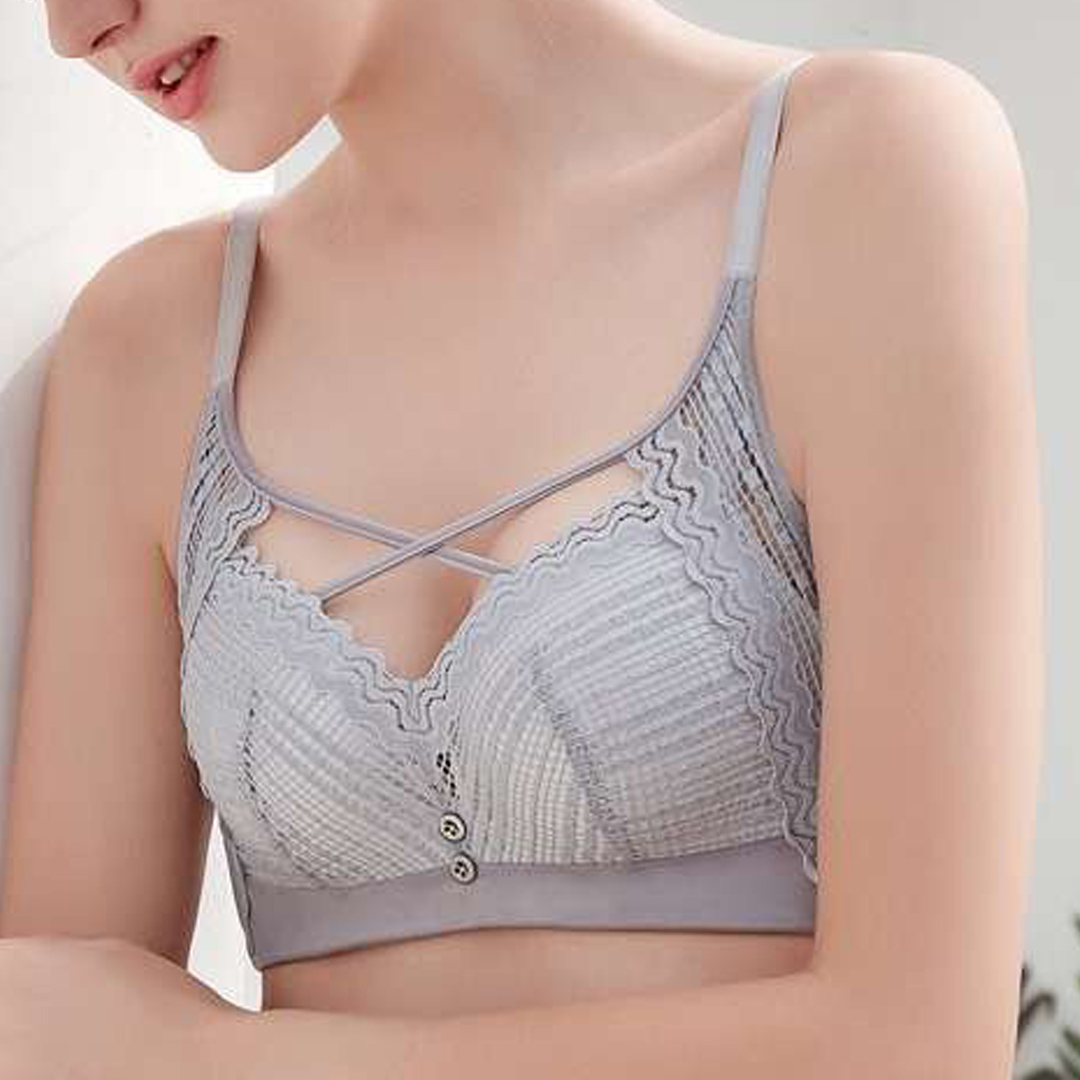 輕柔透氣嬰兒棉托胸聚攏無痕內衣