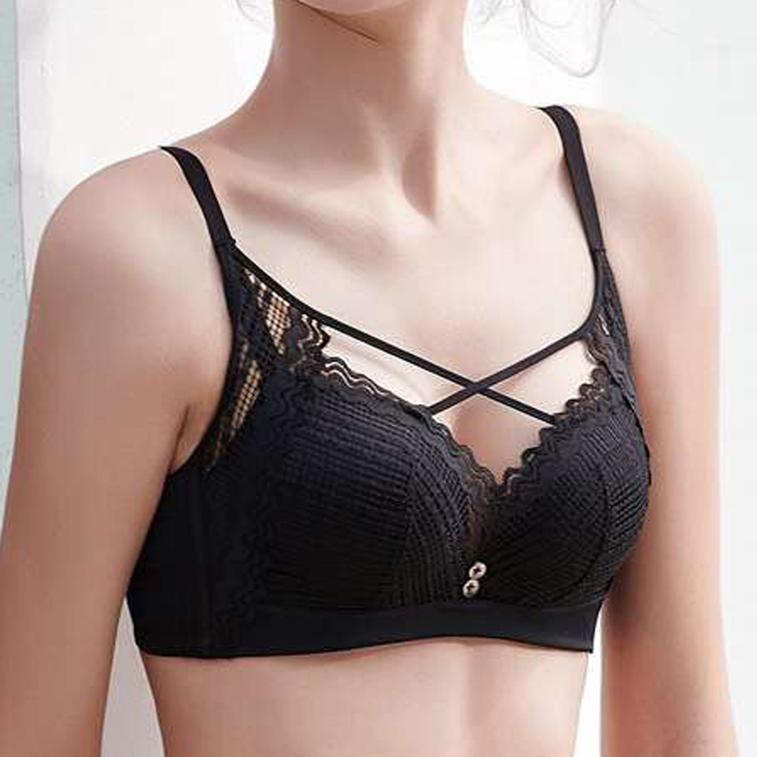 輕柔透氣嬰兒棉托胸聚攏無痕內衣