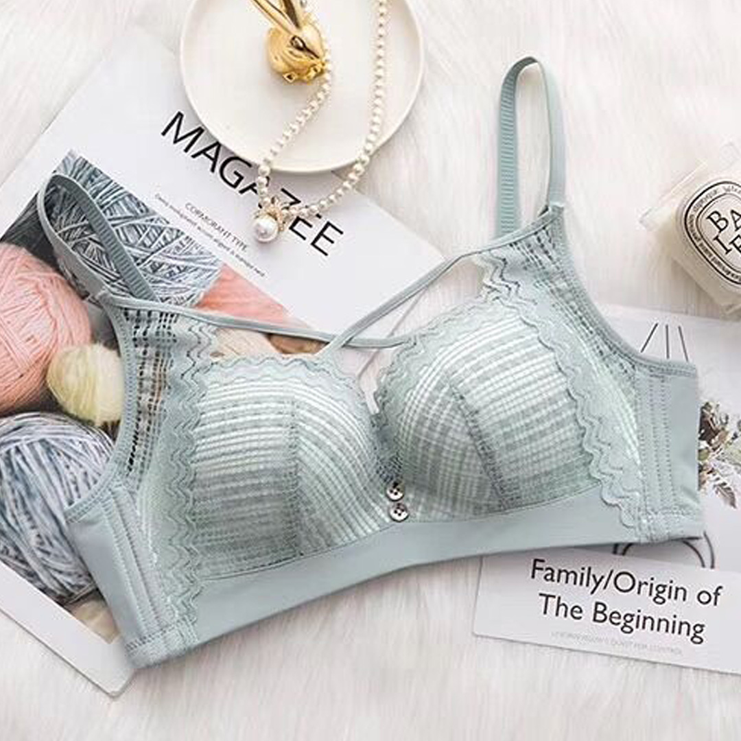 輕柔透氣嬰兒棉托胸聚攏無痕內衣