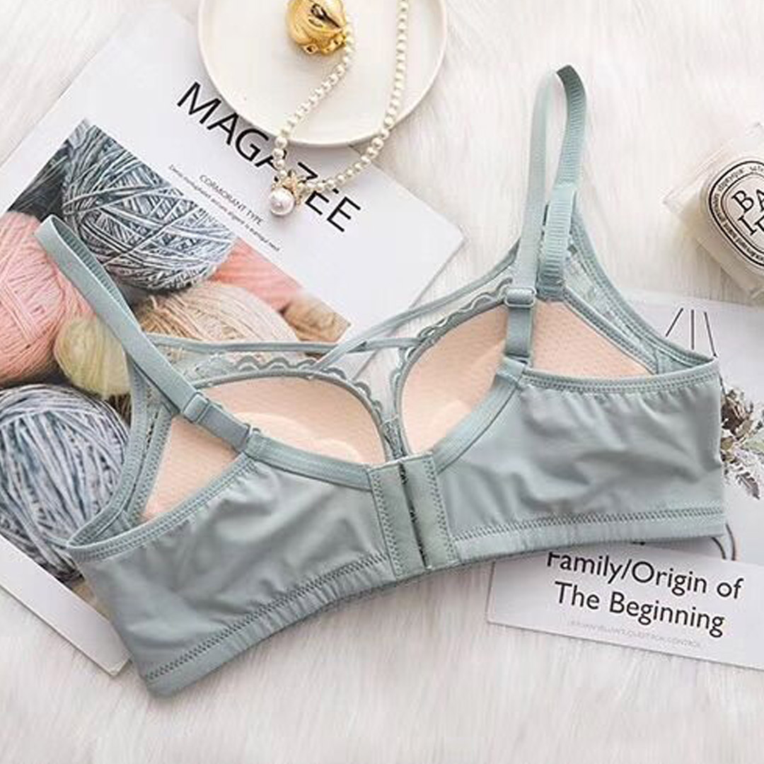 輕柔透氣嬰兒棉托胸聚攏無痕內衣