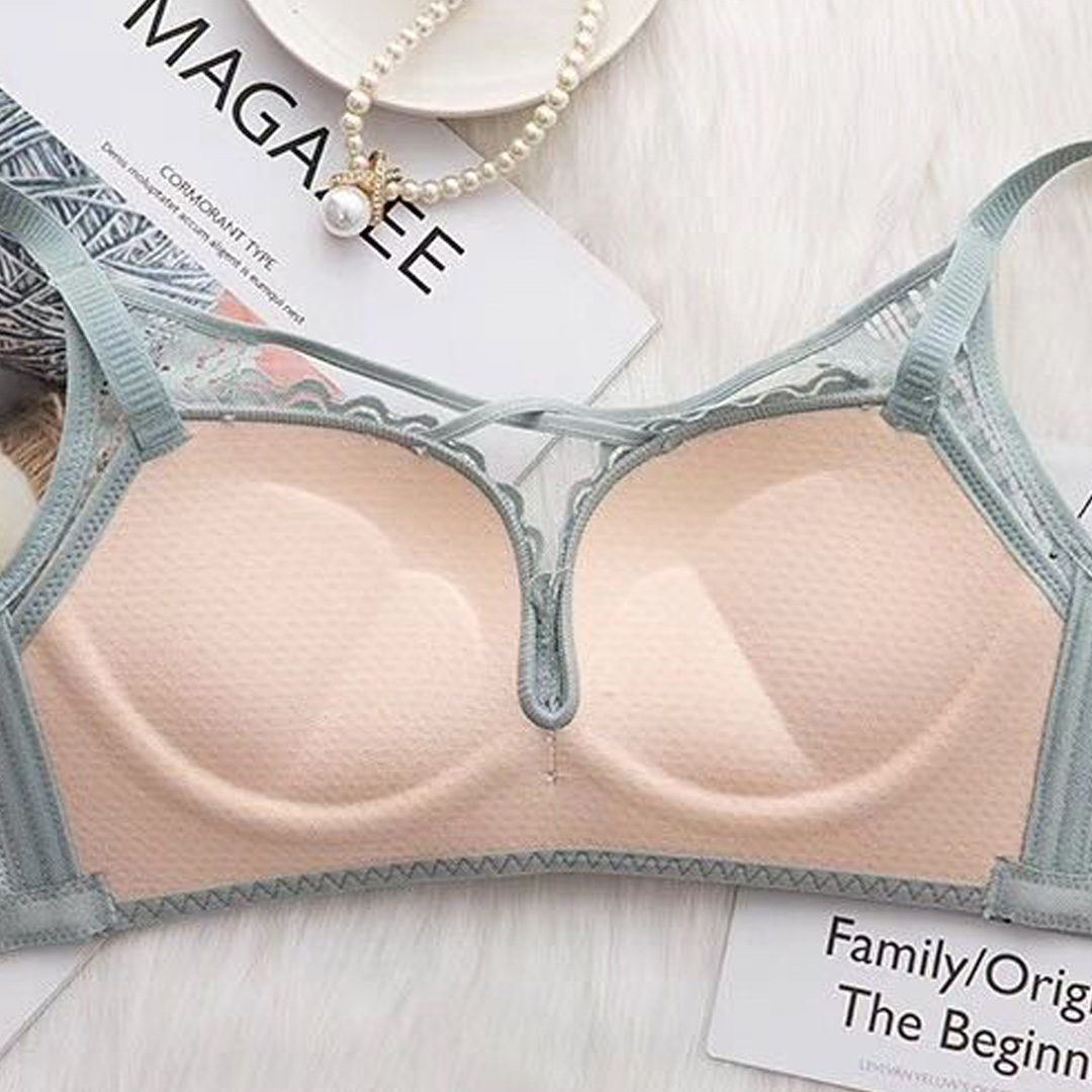 輕柔透氣嬰兒棉托胸聚攏無痕內衣