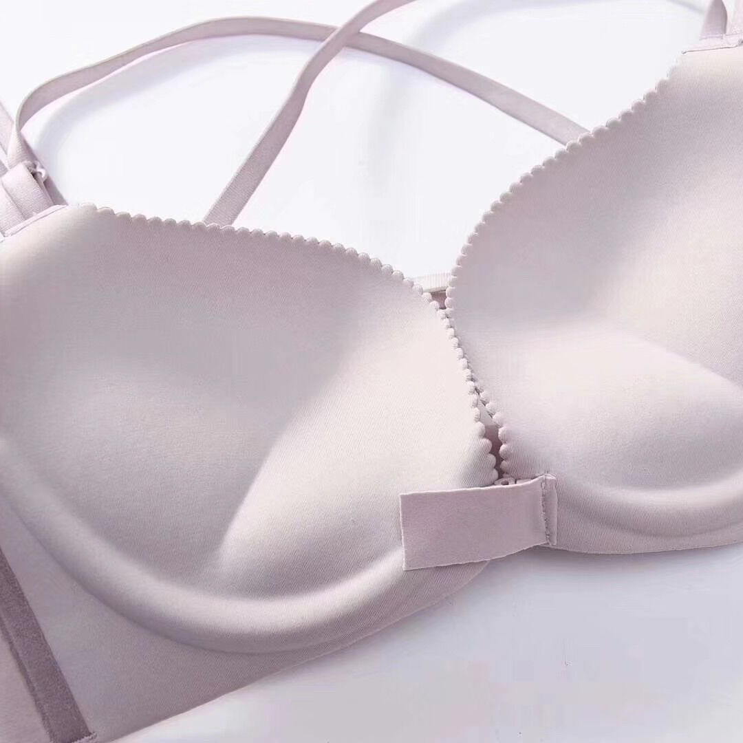 前扣上下可調交叉美背無托無鋼圈內衣