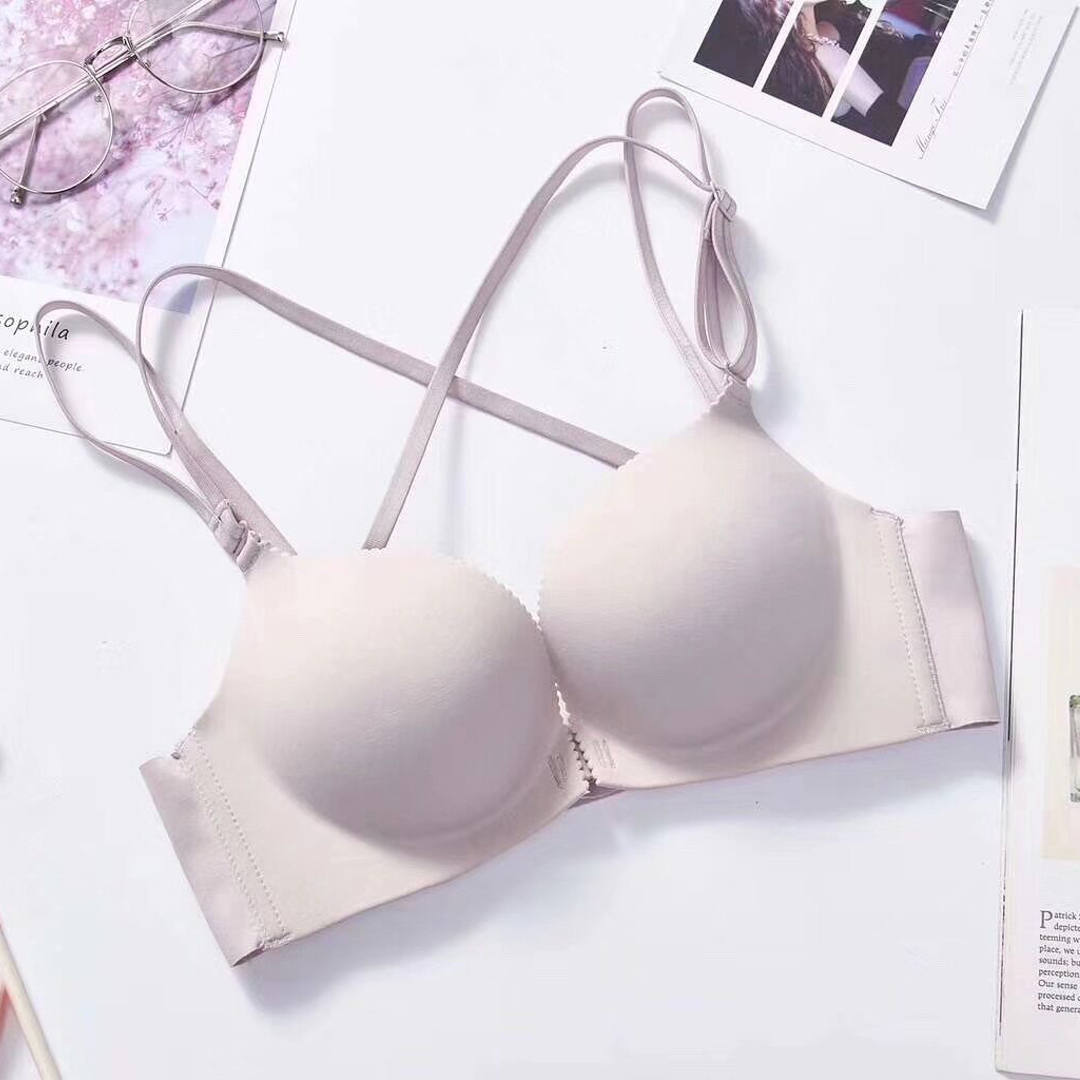 前扣上下可調交叉美背無托無鋼圈內衣