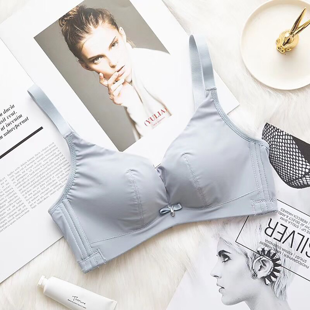 性感鏤空設計，小胸加厚上托聚攏收副乳內衣