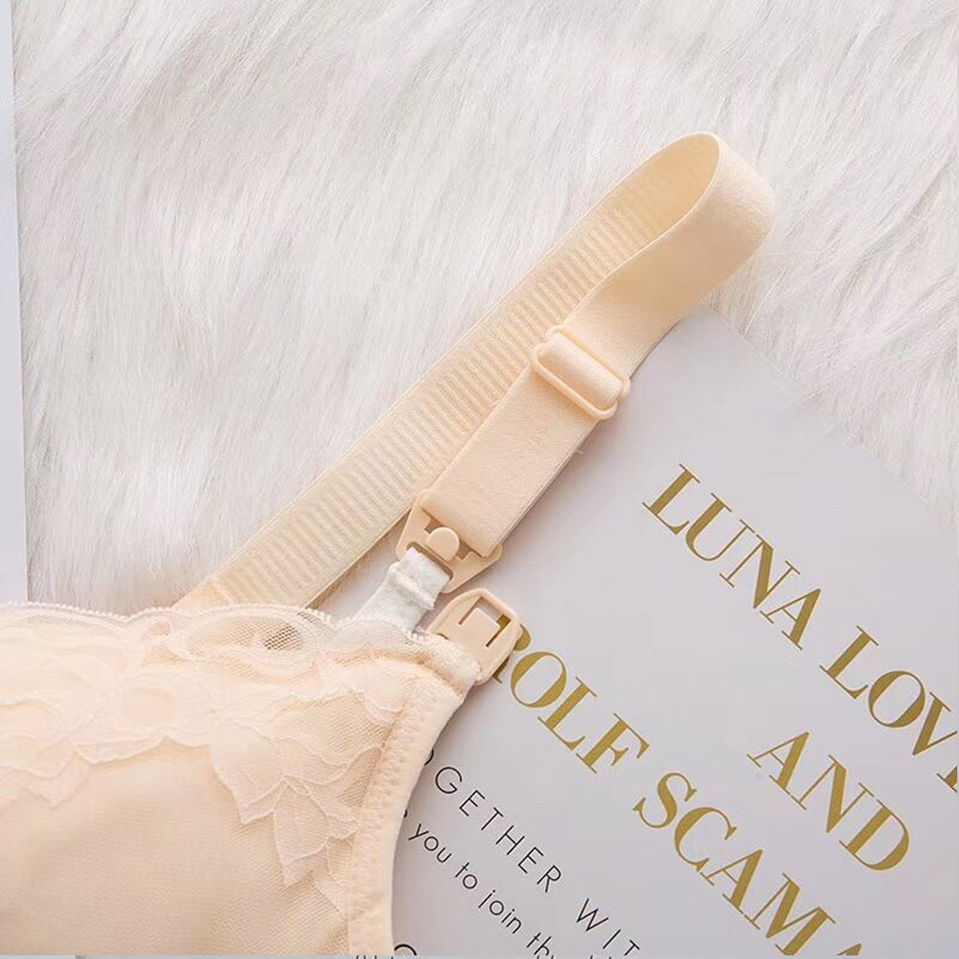 媽咪新款純棉聚攏透氣親膚睡眠型哺乳內衣