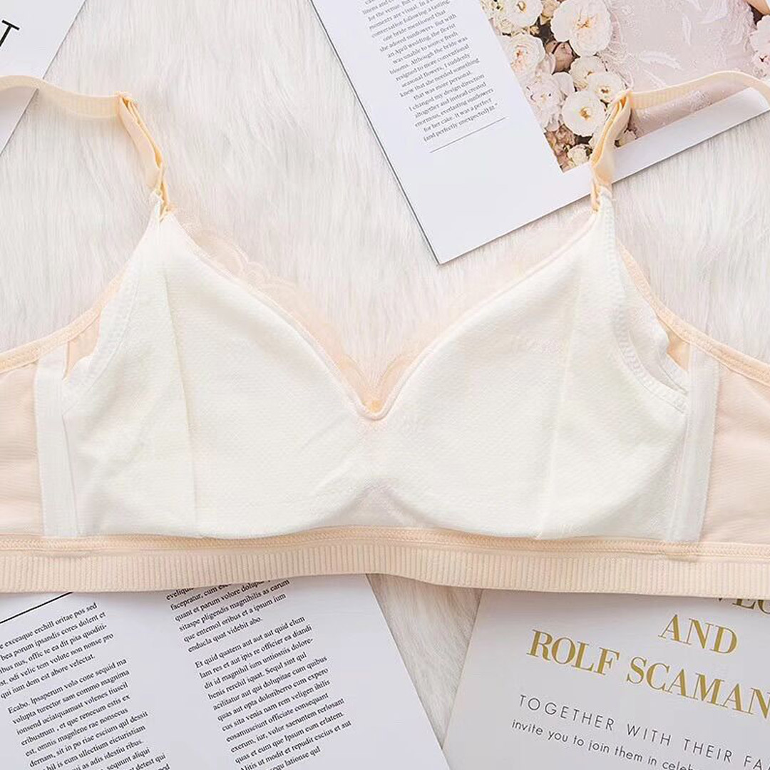 媽咪新款純棉聚攏透氣親膚睡眠型哺乳內衣