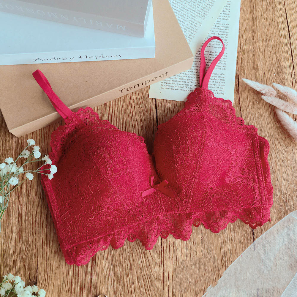 舒適超包覆無鋼圈美型蕾絲內衣（65-90 A-H）
