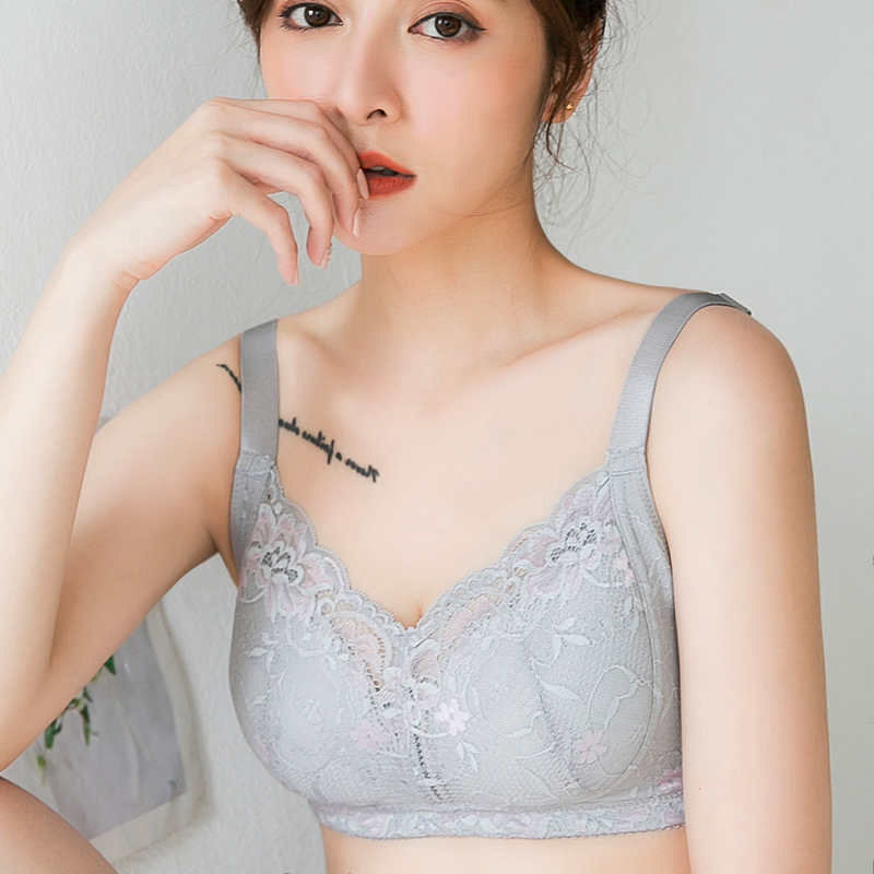 【C-E無鋼圈】低脊心透氣機能內衣 紫膚黑灰紅