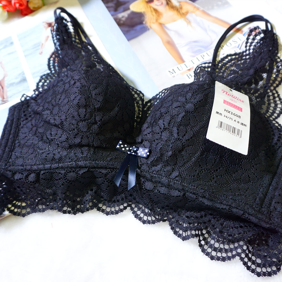 無痕無鋼圈調整型聚攏防下垂性感交叉美背内衣